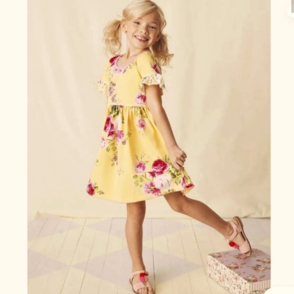 Matilda Jane Enchanted Garden Floral Print Dress - Picture 1 of 6